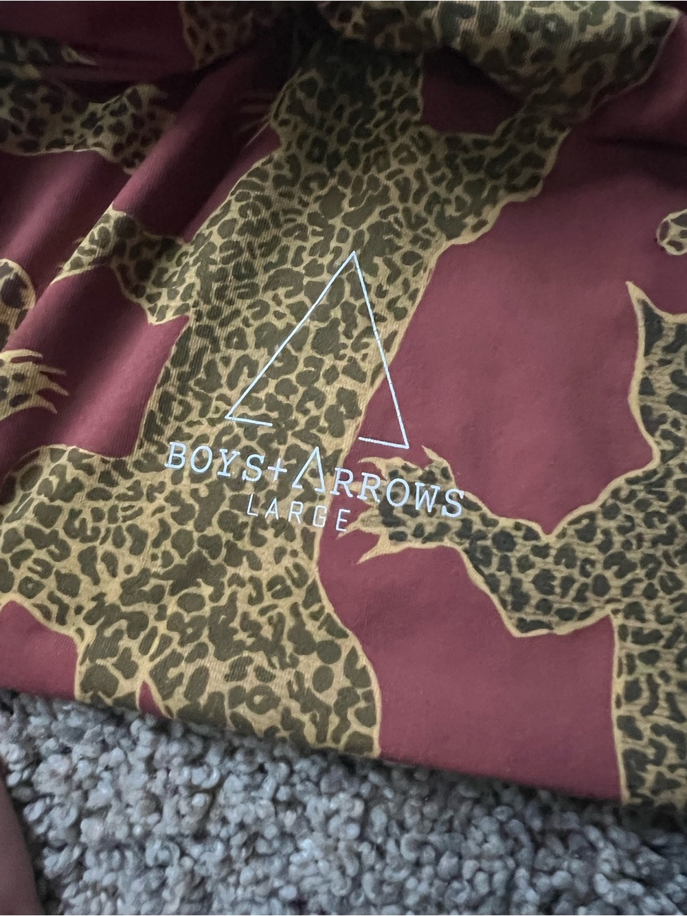 NWOT Boys + Arrows leopard bikini top - Picture 2 of 2